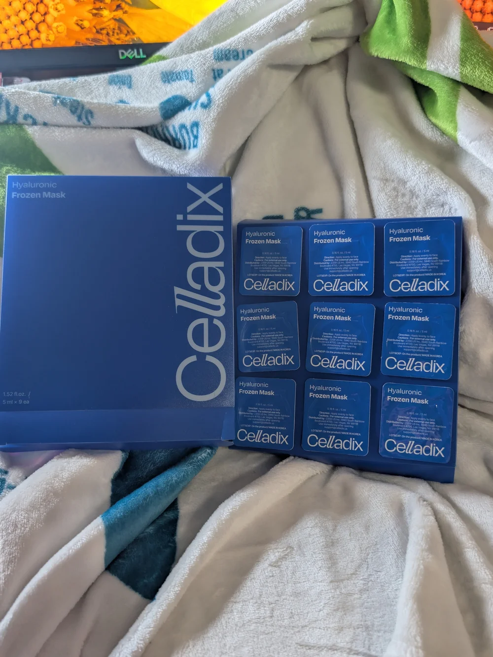 Celladix Hyaluronic Frozen Sherbet Mask (9 Pods, 4.22 Fl Oz)